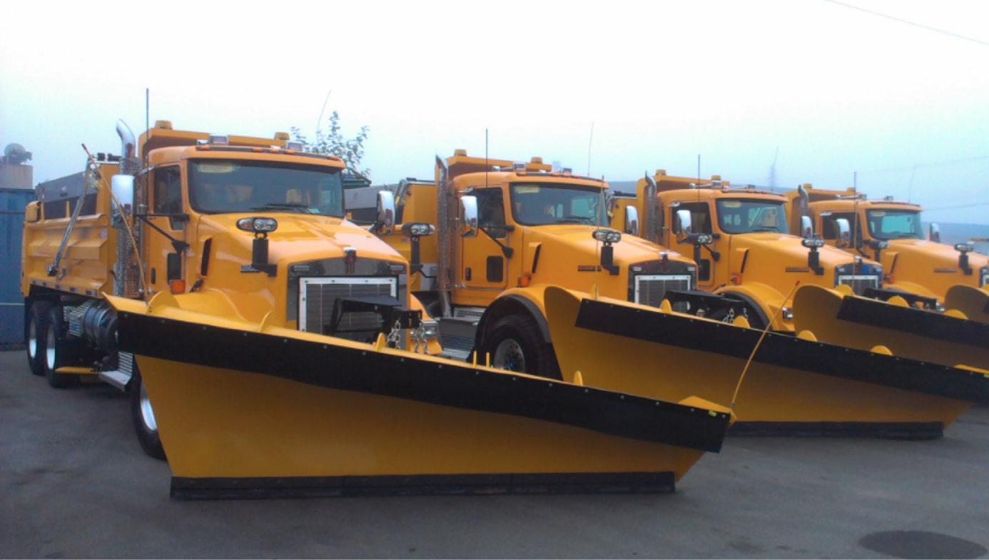 Snow and ice trucks
